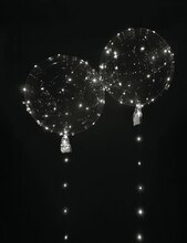 LED ballong Ø50 cm 2 stk.  